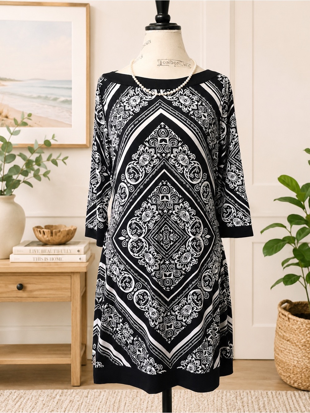 White House Black Market tunic dress medium M